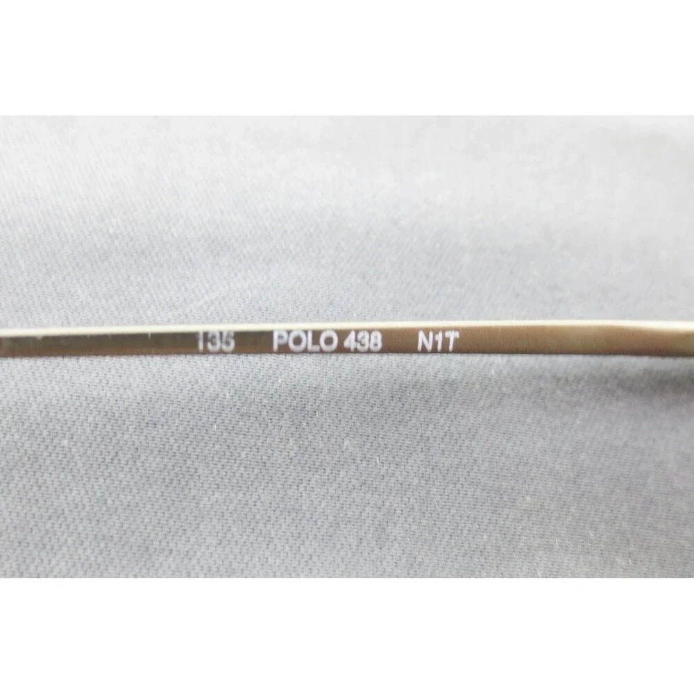 Polo Ralph Lauren 438 N1T Antique Gold Oval Eyeglass Frames Italy 135mm